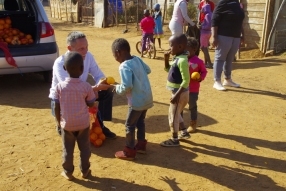 Meeting the Children of Etwatwa