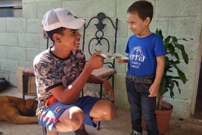 In South America, Charity United has provided food, clothing, shelter, security, and free classes to children affected by the economic crisis in that country. We have also funded and supported teacher training to provide higher-quality education for these children.